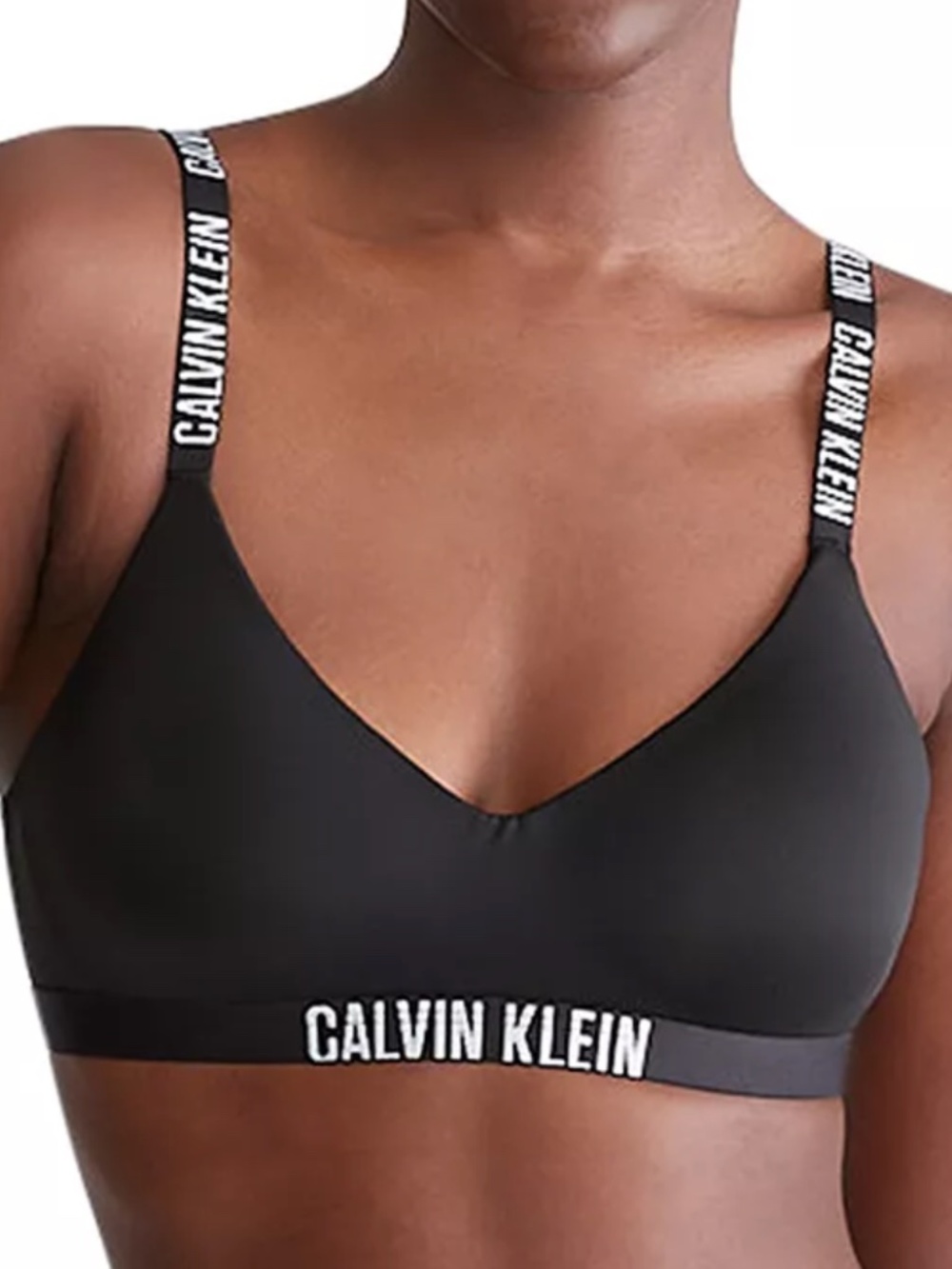 Calvin Klein Women's Intense Power Micro Lightly Lined Bralette QF7659